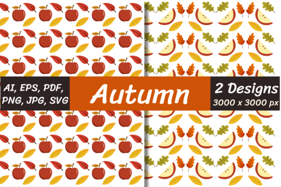 Autumn Patterns for Local Business Branding