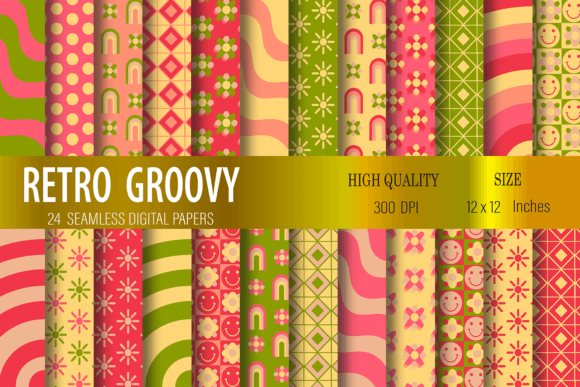 Groovy Digital Papers Review for Embroidery Projects