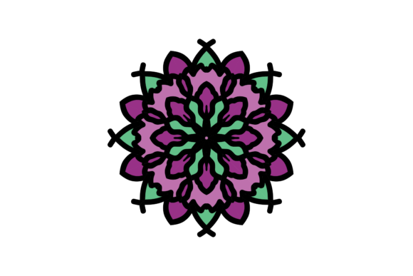 Mandala Patterns Cute Motif for Creative Graphics