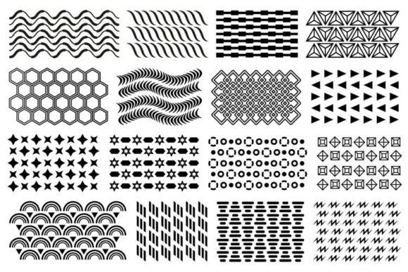 Memphis Patterns for Modern Graphic Design