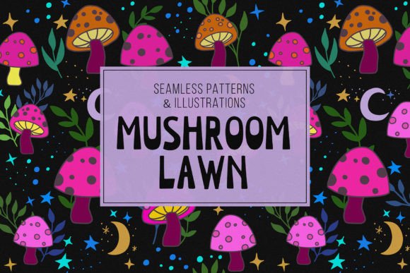 Mushroom Lawn Patterns for Creative Design Projects