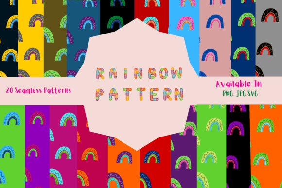 Rainbow Patterns for Creative Projects