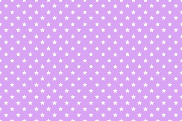 Seamless Stars Patterns on Purple – A Versatile Graphic Design Asset
